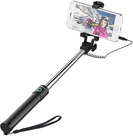 MONOPOD CON CABLE SALIDA 3,5MM UNIVERSAL MANOS LIBRES