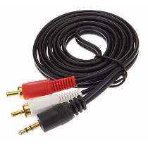 CABLE AUDIO 2X1 1X2 1.5mts AUXILIAR