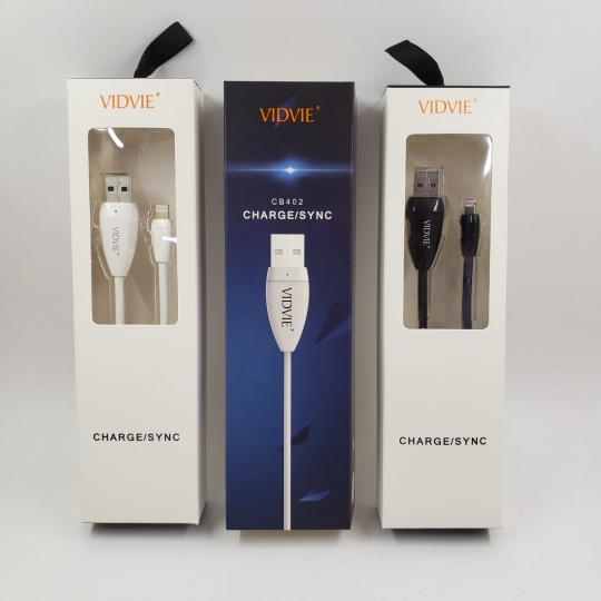 CABLE INTELIGENTE SMART CABLE CARGA RAPIDA 2AMP IPHONE VIDVIE 