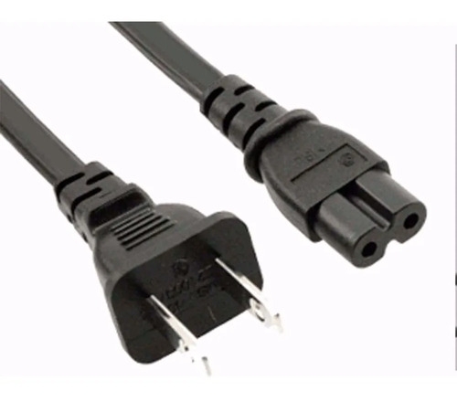 CABLE DE PODER 2 PINES ENERGIA IMPRESORA 1.5M SILVER