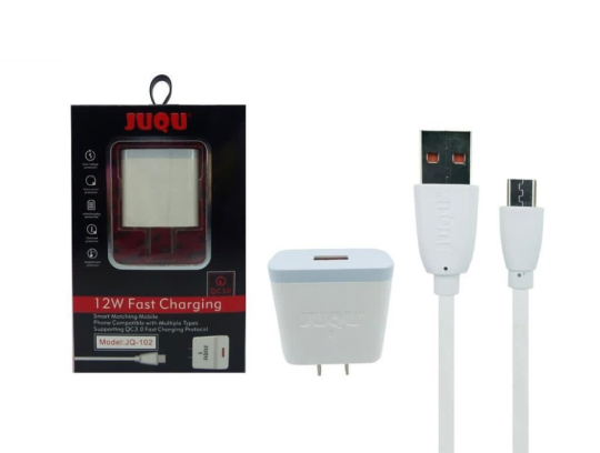 CARGADOR INTELIGENTE 18W QC3.0 QUALCOMM JQ-102 V8