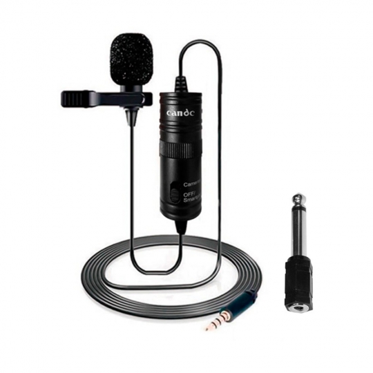 MICROFONO DE SOLAPA CON CONDENSADOR CANDC DC-C1