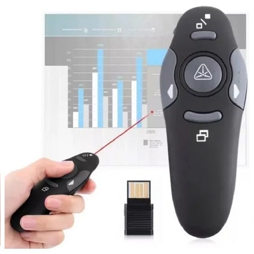 PUNTERO LÁSER AIR MOUSE APUNTADOR CONTROL REMOTO PARA PRESENTACIÓN