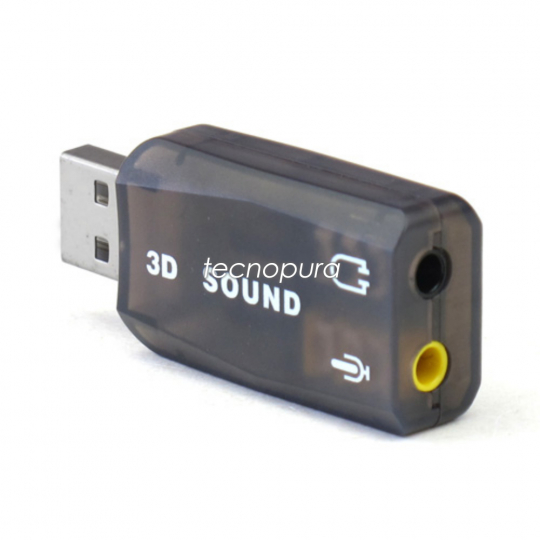 ADAPTADOR SONIDO 7.1 CON CABLE USB 