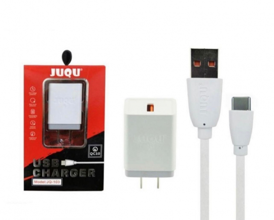 CARGADOR JUQU JQ103 CARGA RÁPIDA 3.0 QUALCOMM