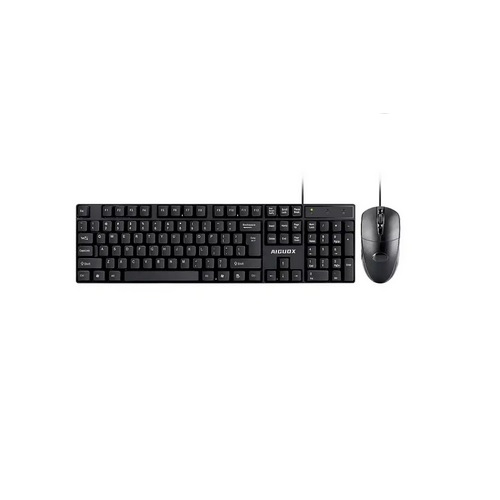 COMBO TECLADO Y MOUSE ALAMBRICO