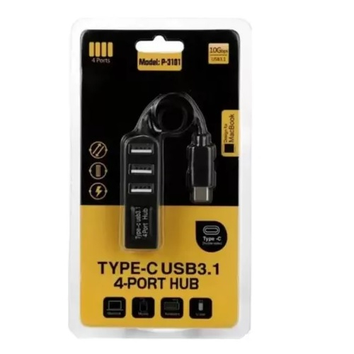 HUB P-3101 4 PUERTOS TC
